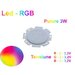 LED RGB COB 28MM / 3W